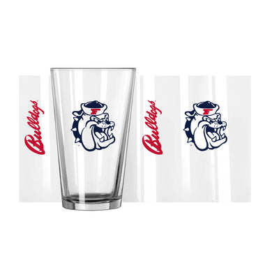Fresno State Vault 16oz Gameday Pint Glass