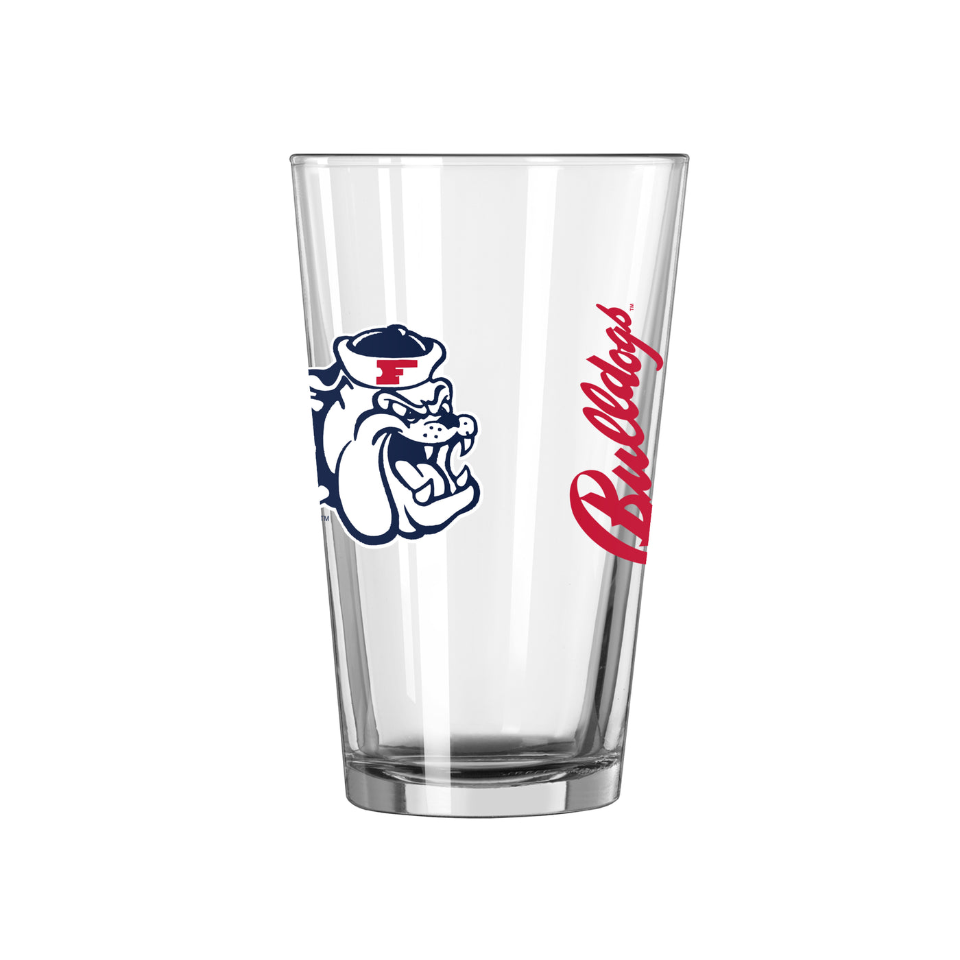 Fresno State Vault 16oz Gameday Pint Glass