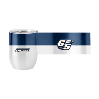 Georgia Southern 16oz Colorblock Stainless Curved Beverage
