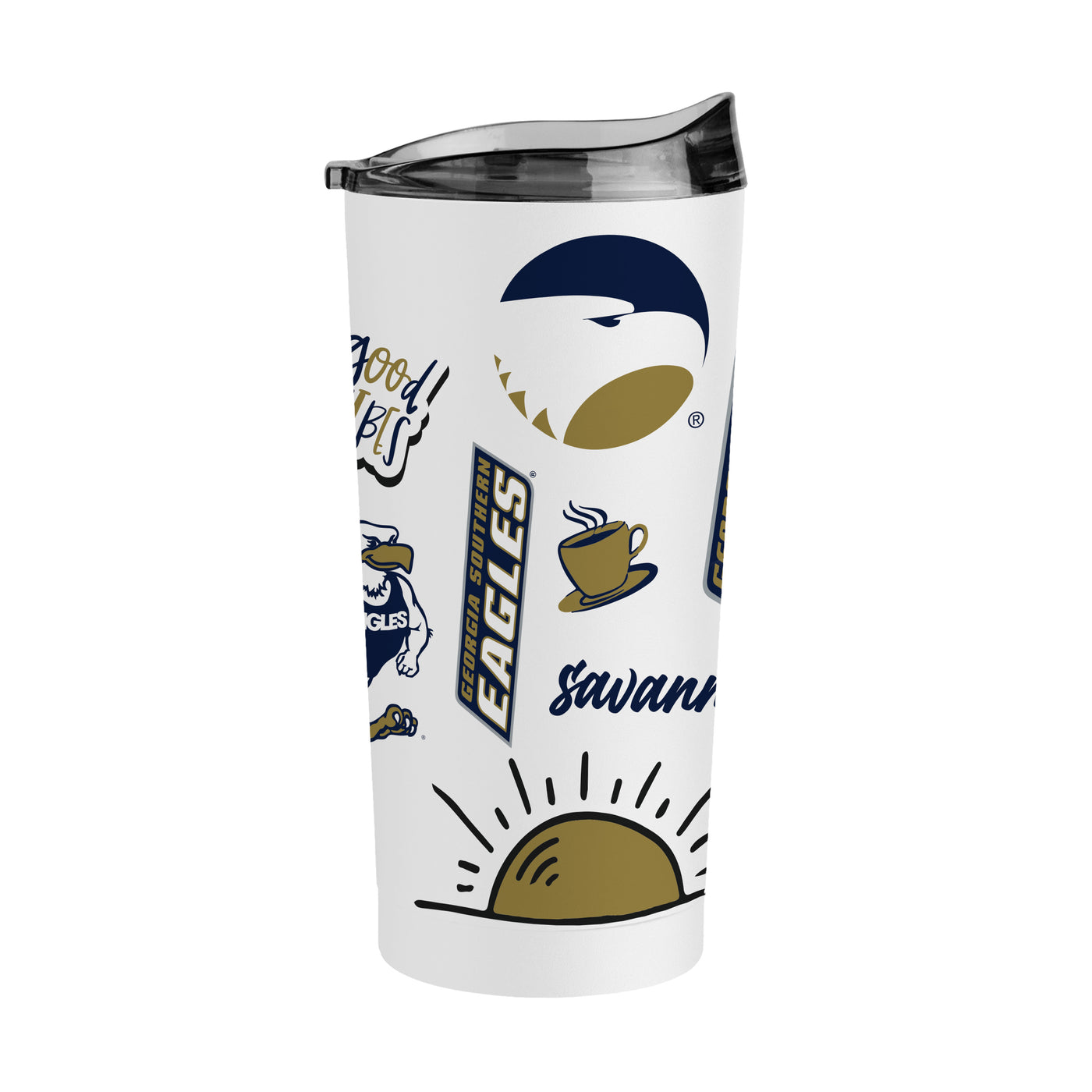 Georgia Southern 20oz Native Powder Coat Tumbler