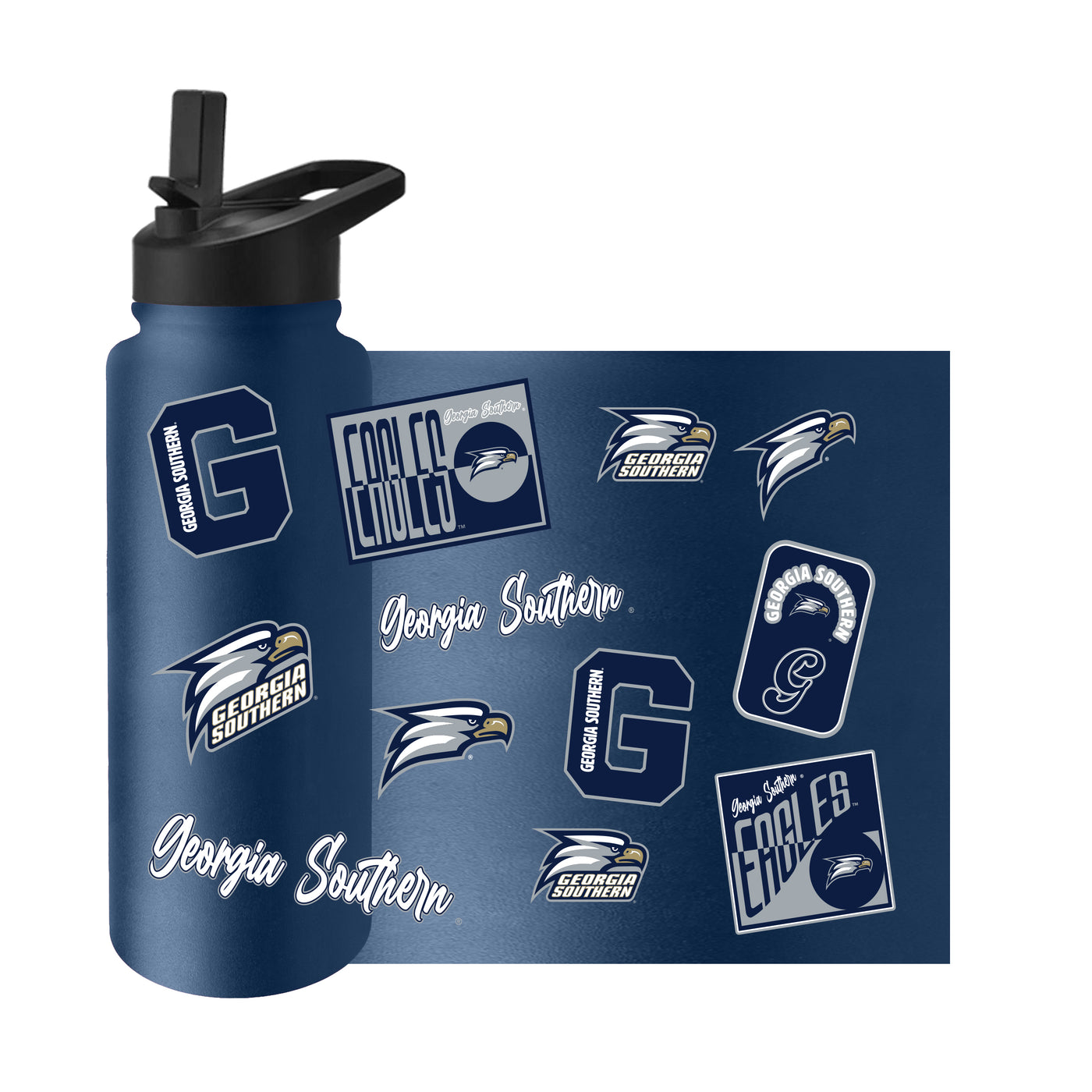 GA Southern 34oz Dreamweave Quencher Bottle