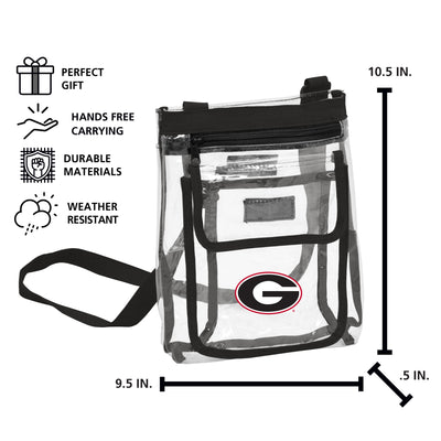Georgia Gameday Clear Crossbody