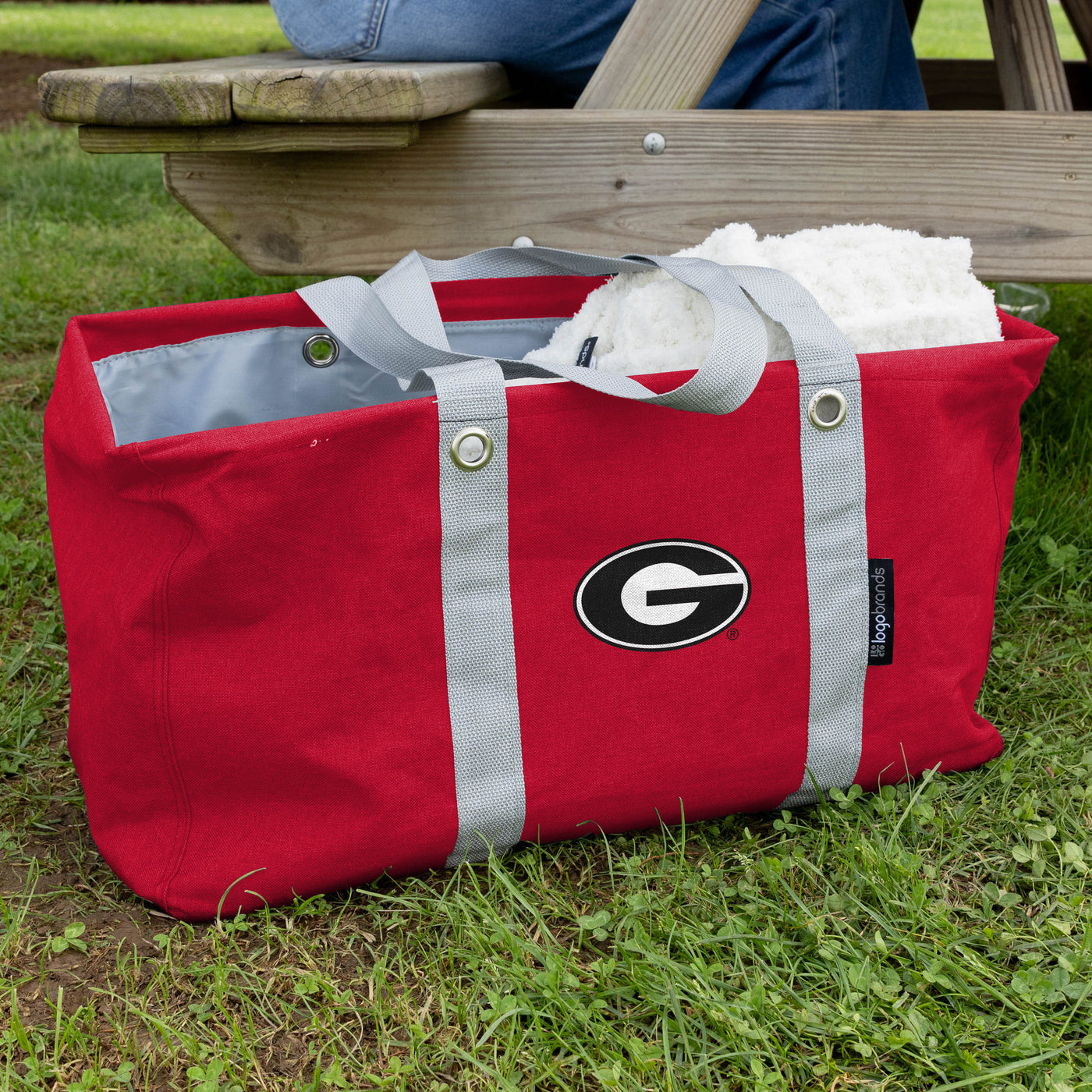 Georgia Crosshatch Picnic Caddy - Logo Brands