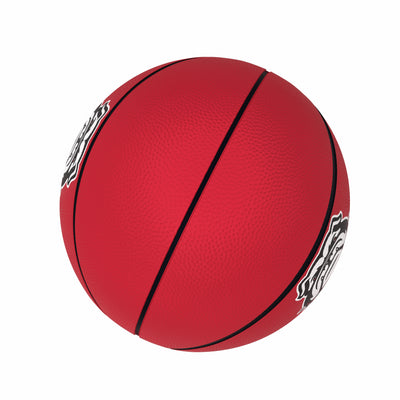 Georgia Mascot Official-Size Rubber Basketball