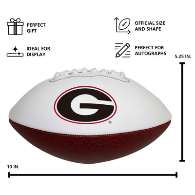 Georgia Official-Size Autograph Football