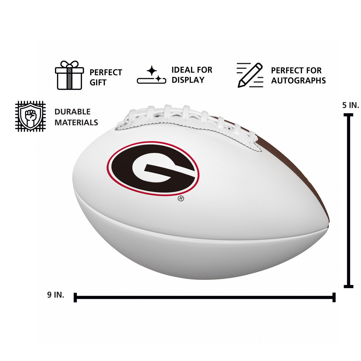 Georgia Mini-Size Autograph Football
