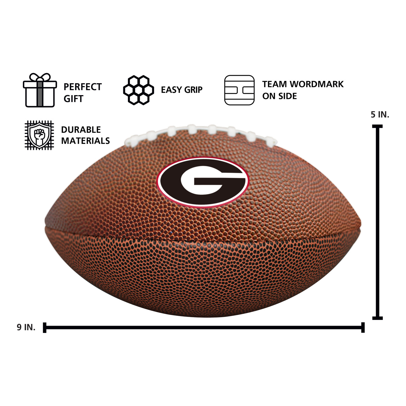Georgia Mini Size Composite Football