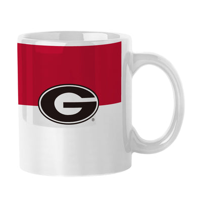 Georgia 11oz Colorblock Sublimated Mug - Logo Brands