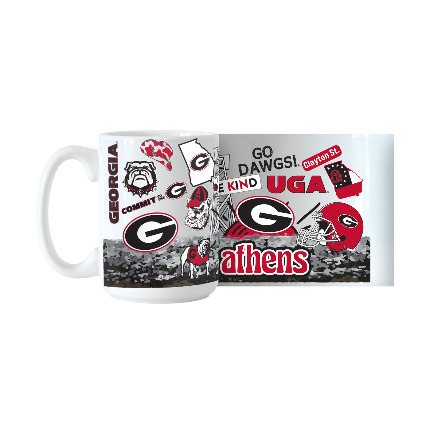 Georgia 15oz Native Sublimated Mug