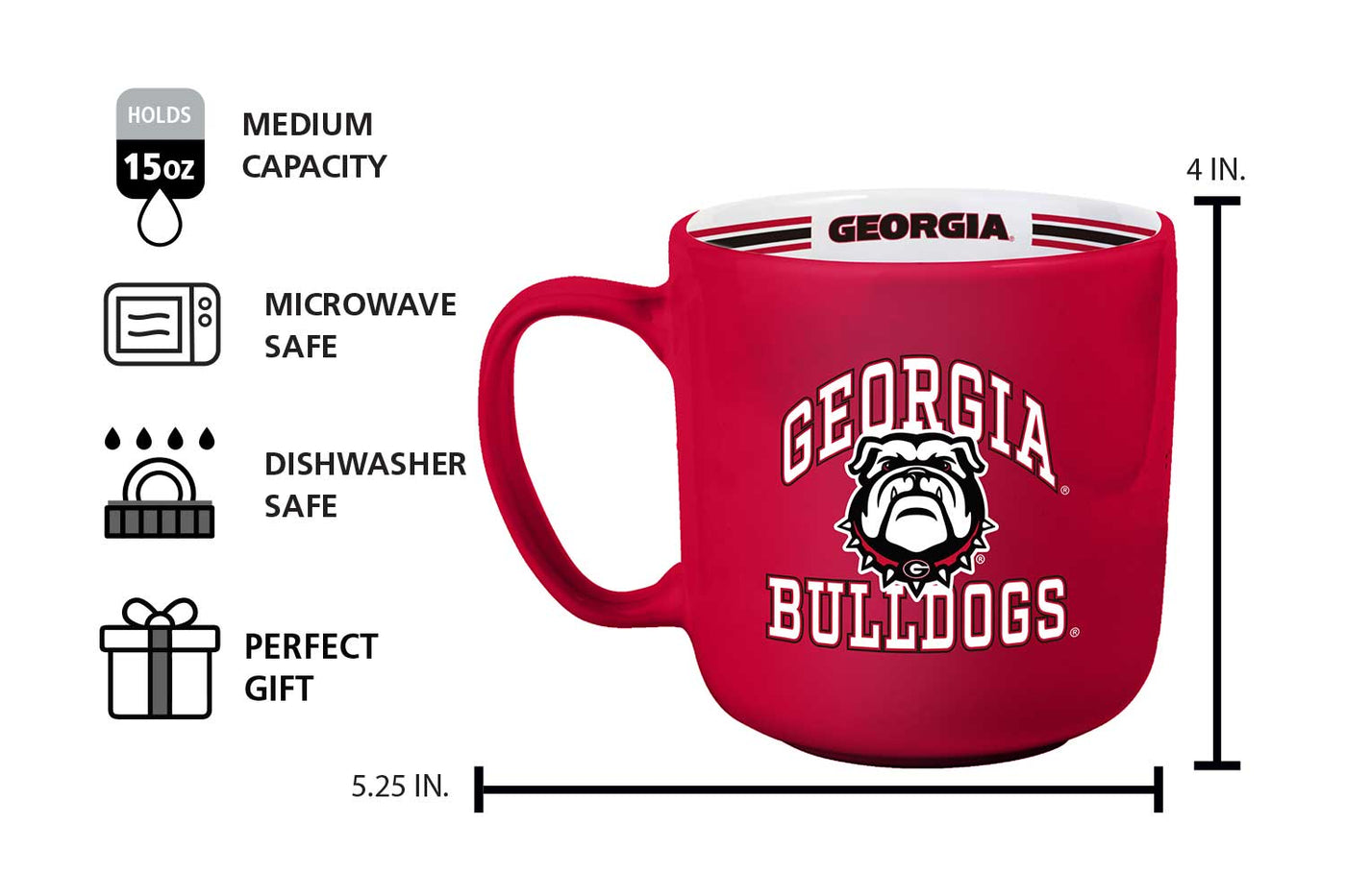Georgia 15oz Stripe Mug