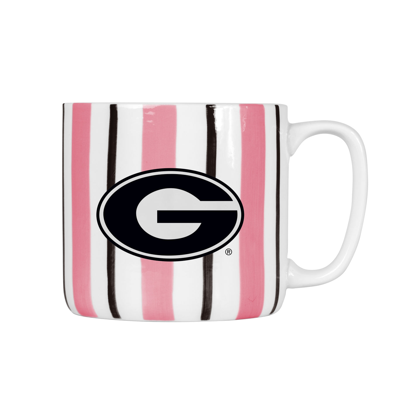 Georgia 16oz Brushstroke Stripe Mug