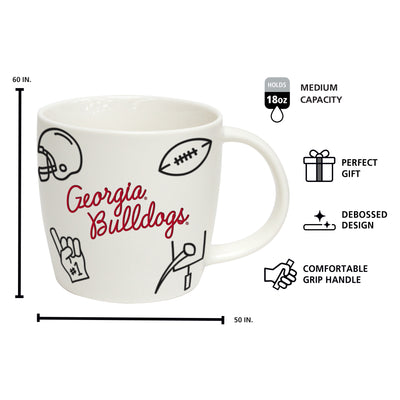 Georgia 18oz Playmaker Mug