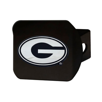 University of Georgia Chrome on Black Hitch Cover