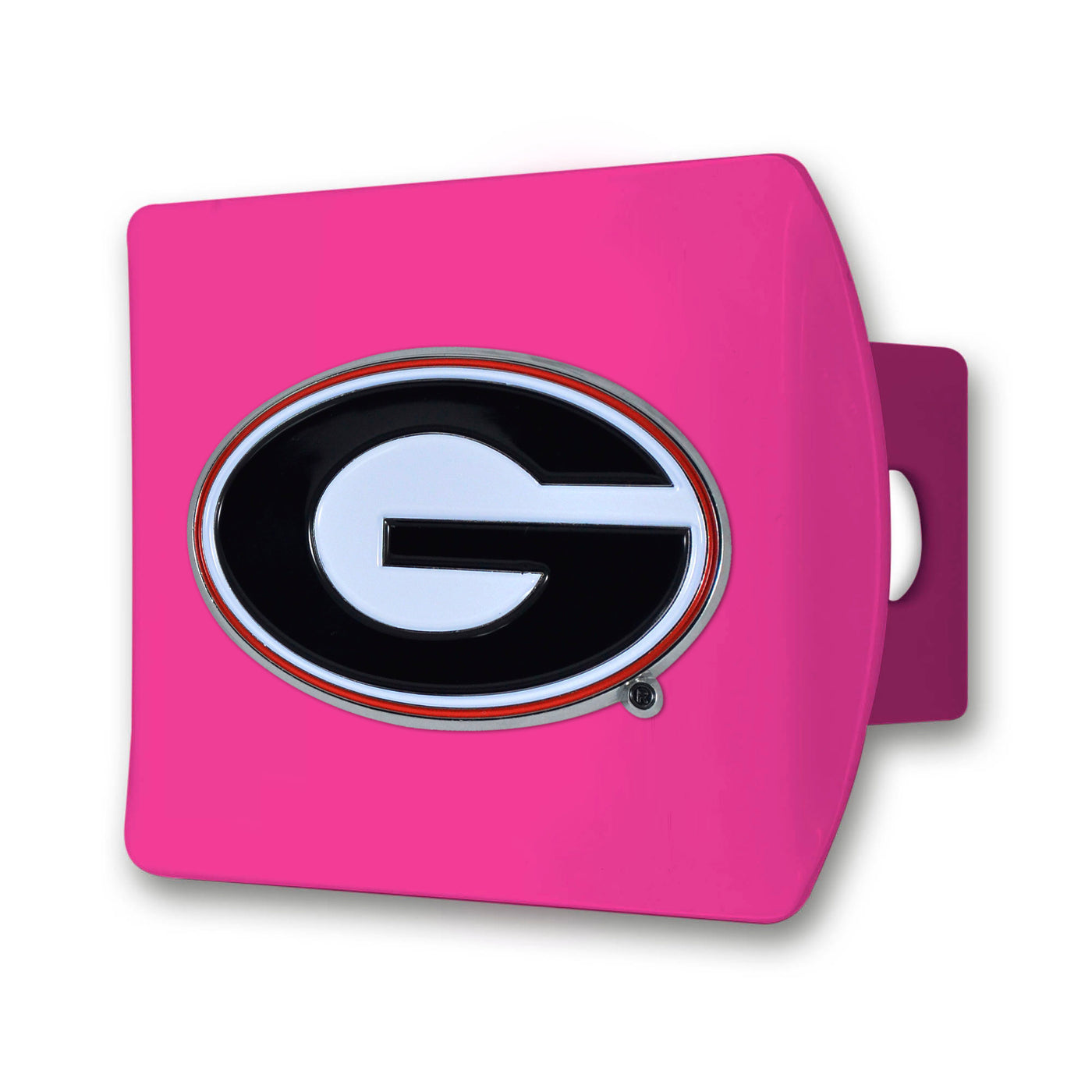 University of Georgia Color on Pink Hitch Cover