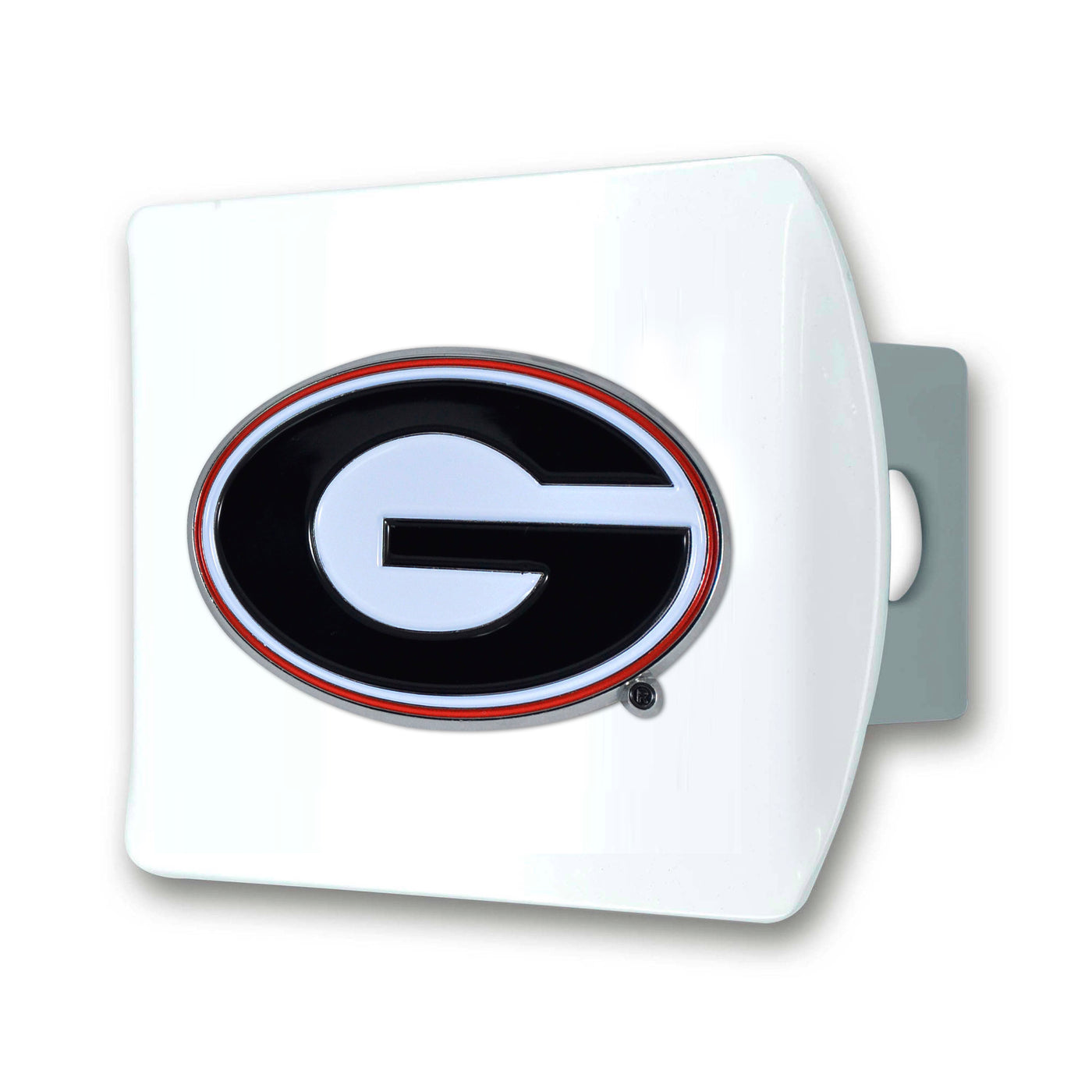 University of Georgia Color on White Hitch Cover