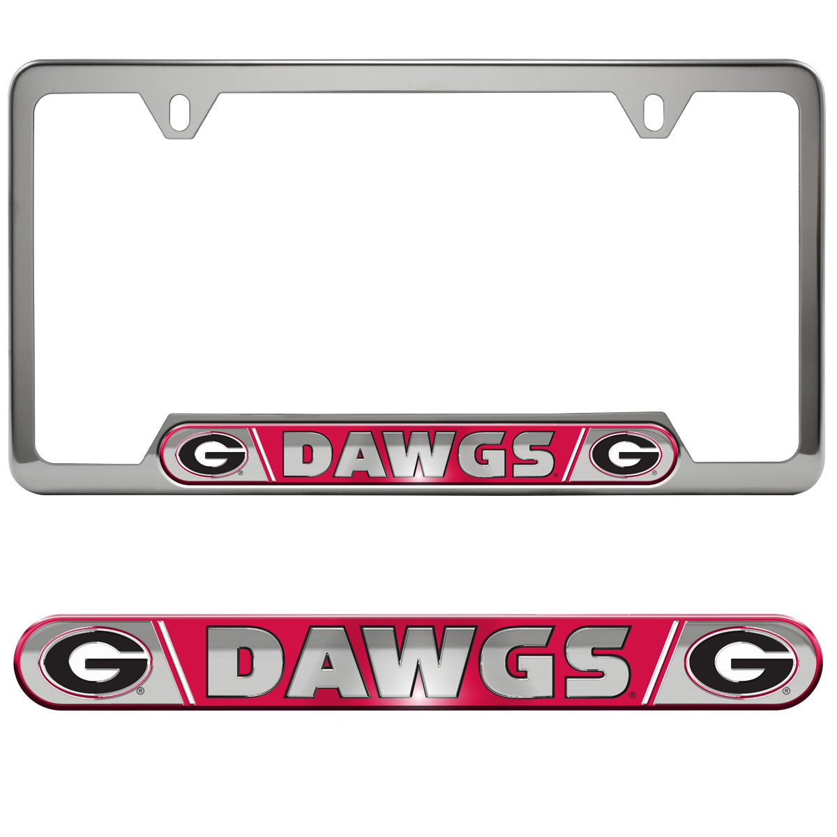 University of Georgia Embossed License Plate Frame