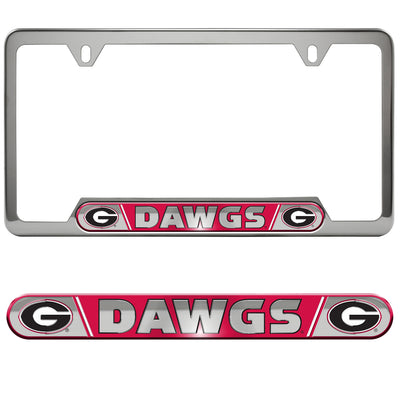 University of Georgia Embossed License Plate Frame
