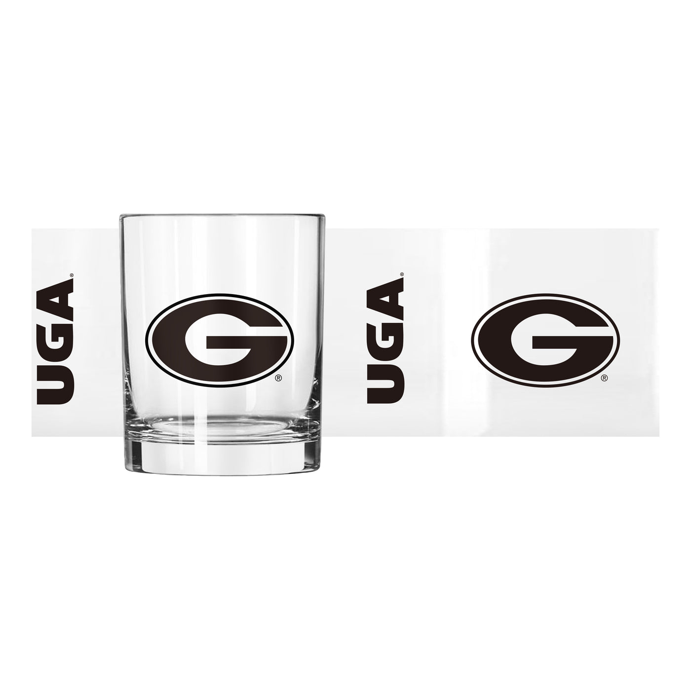 Georgia 14oz Gameday Rocks Glass