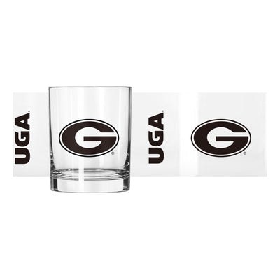 Georgia 14oz Gameday Rocks Glass