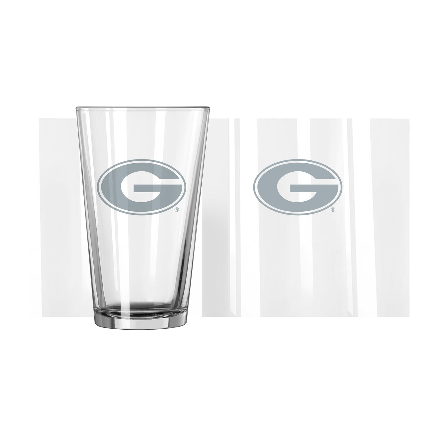 Georgia 16oz Frost Pint Glass