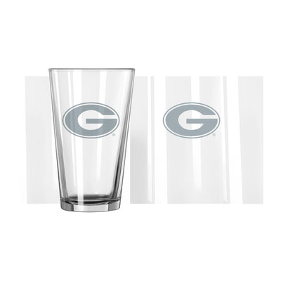 Georgia 16oz Frost Pint Glass