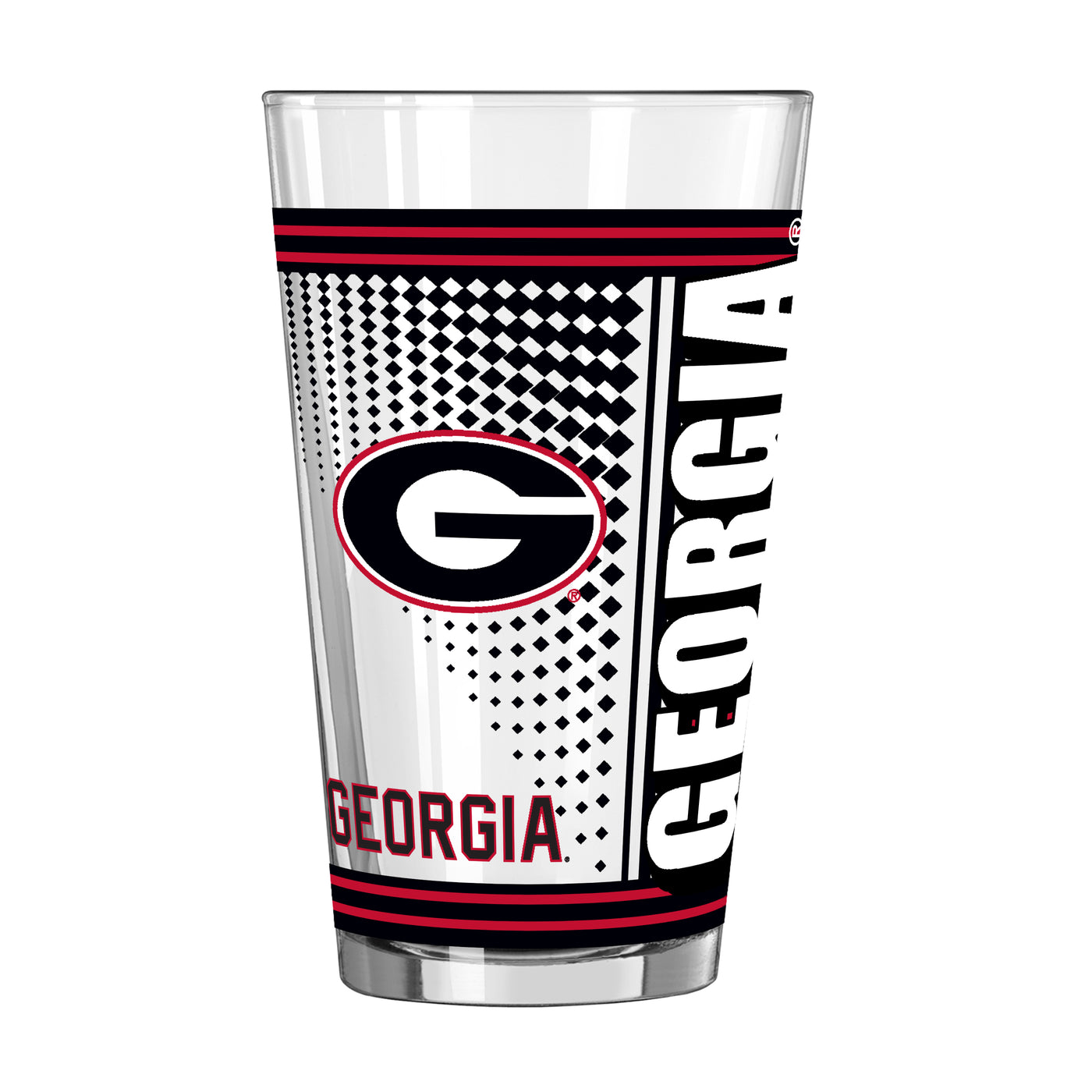 Georgia 16oz Hero Pint Glass
