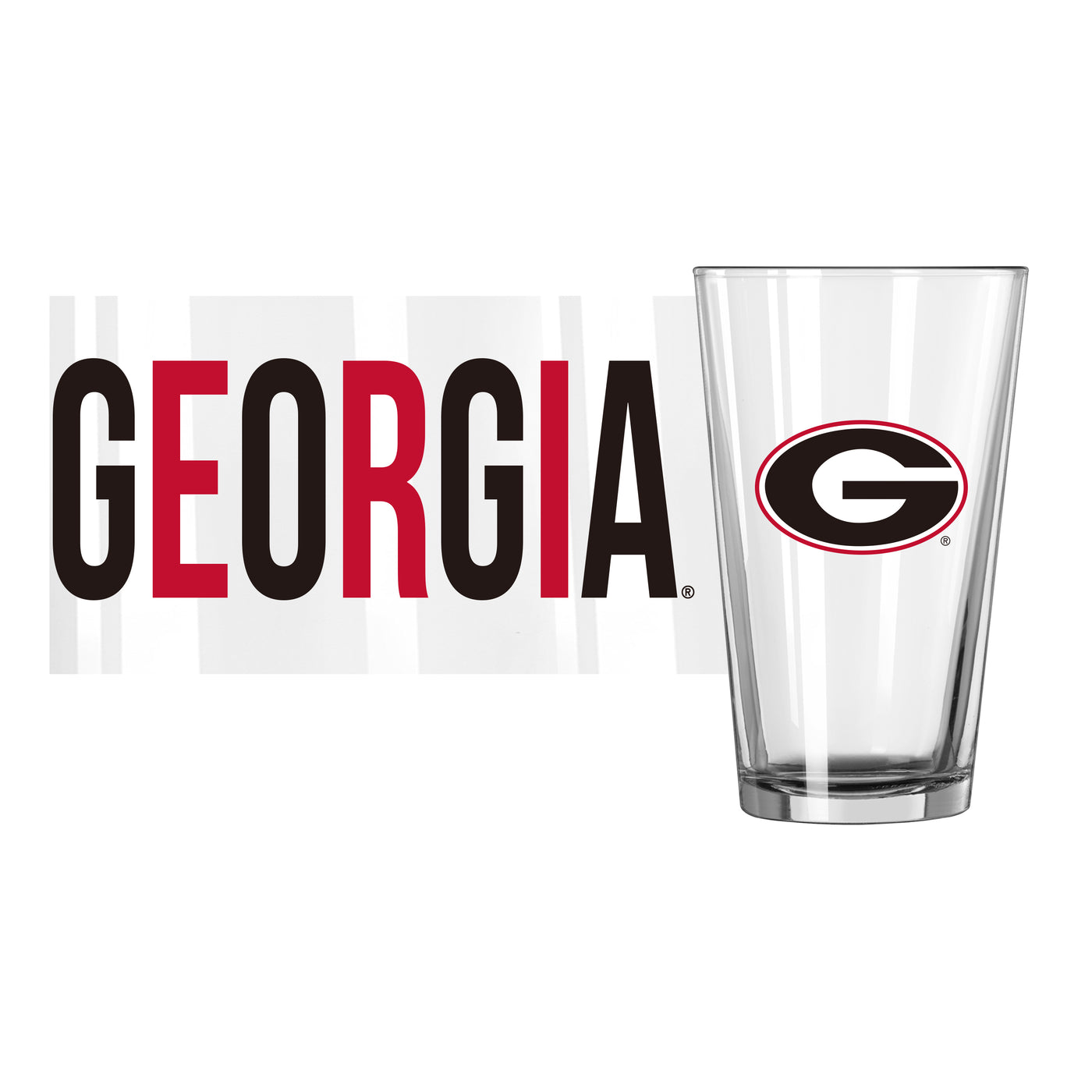 Georgia 16oz Overtime Pint Glass