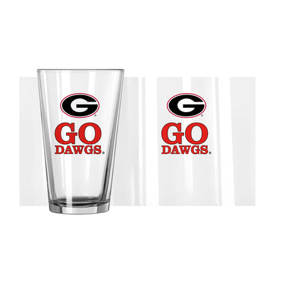 Georgia 16oz Slogan Pint Glass