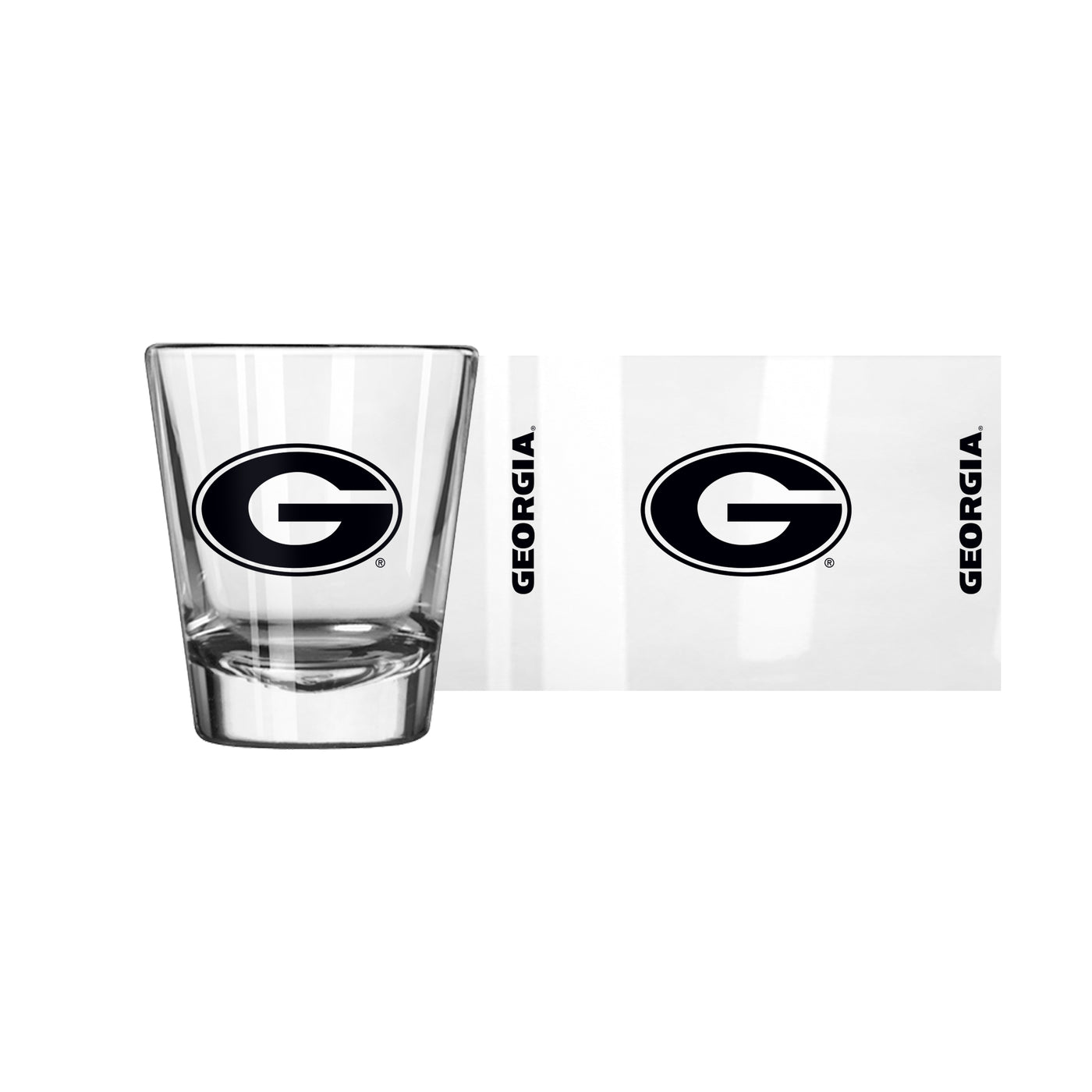 Georgia 2oz Gameday Shot Glass