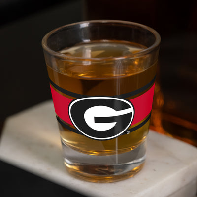 Georgia 2oz Stripe Shot Glass