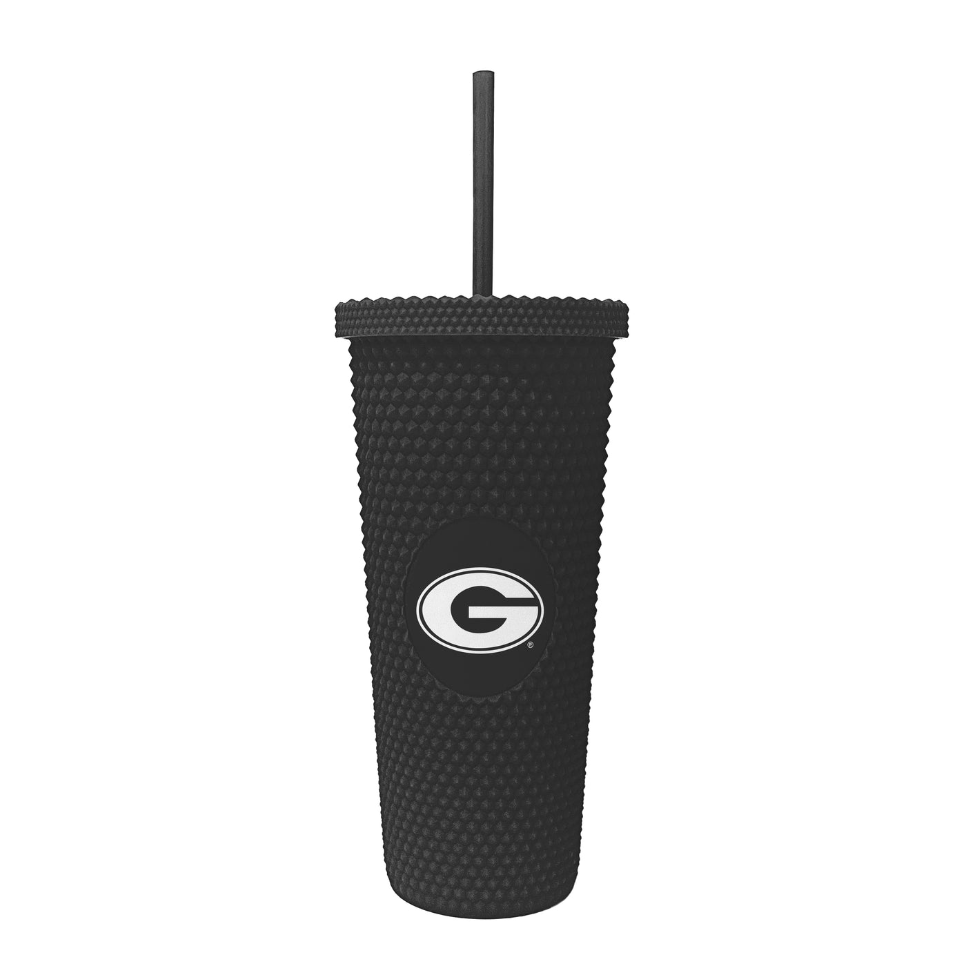 Georgia Black 24oz Studded Tumbler