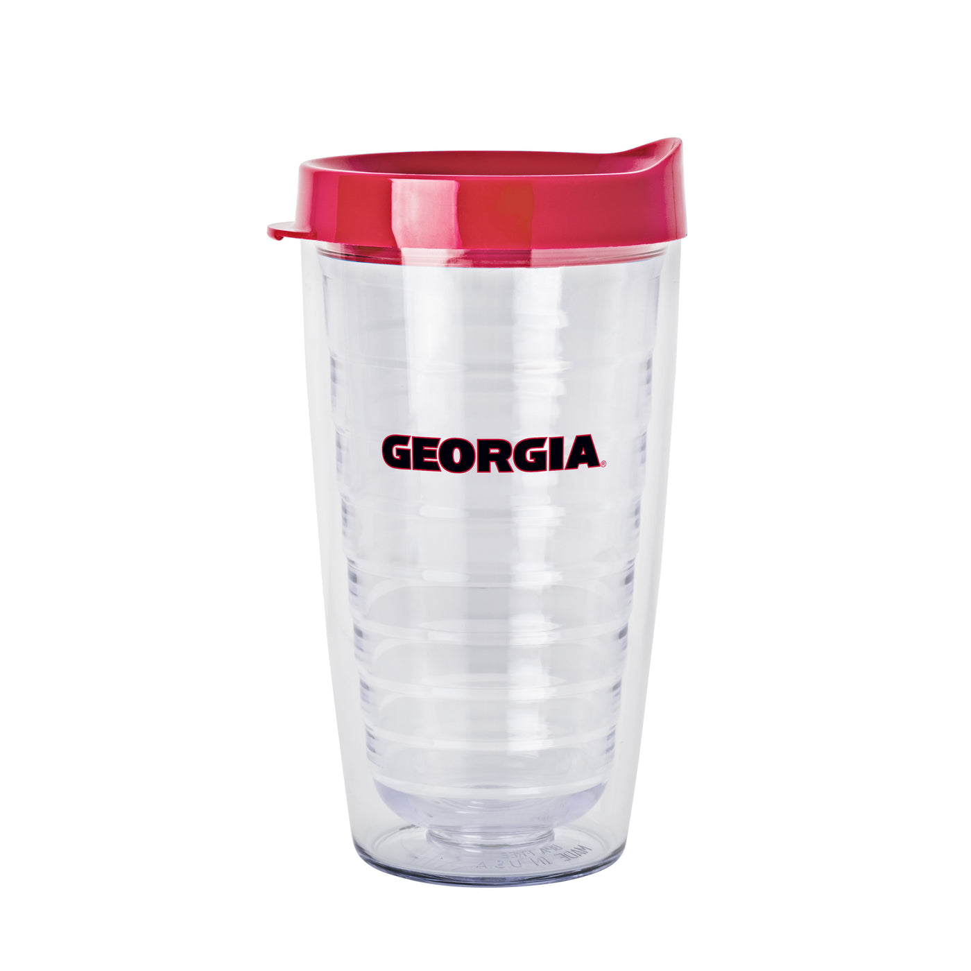 Georgia 16oz Flipside Dbl Wall Clear Tumbler