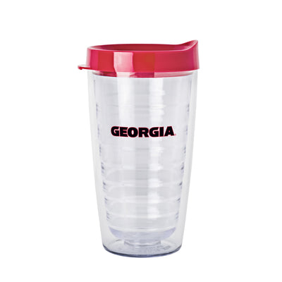 Georgia 16oz Flipside Dbl Wall Clear Tumbler