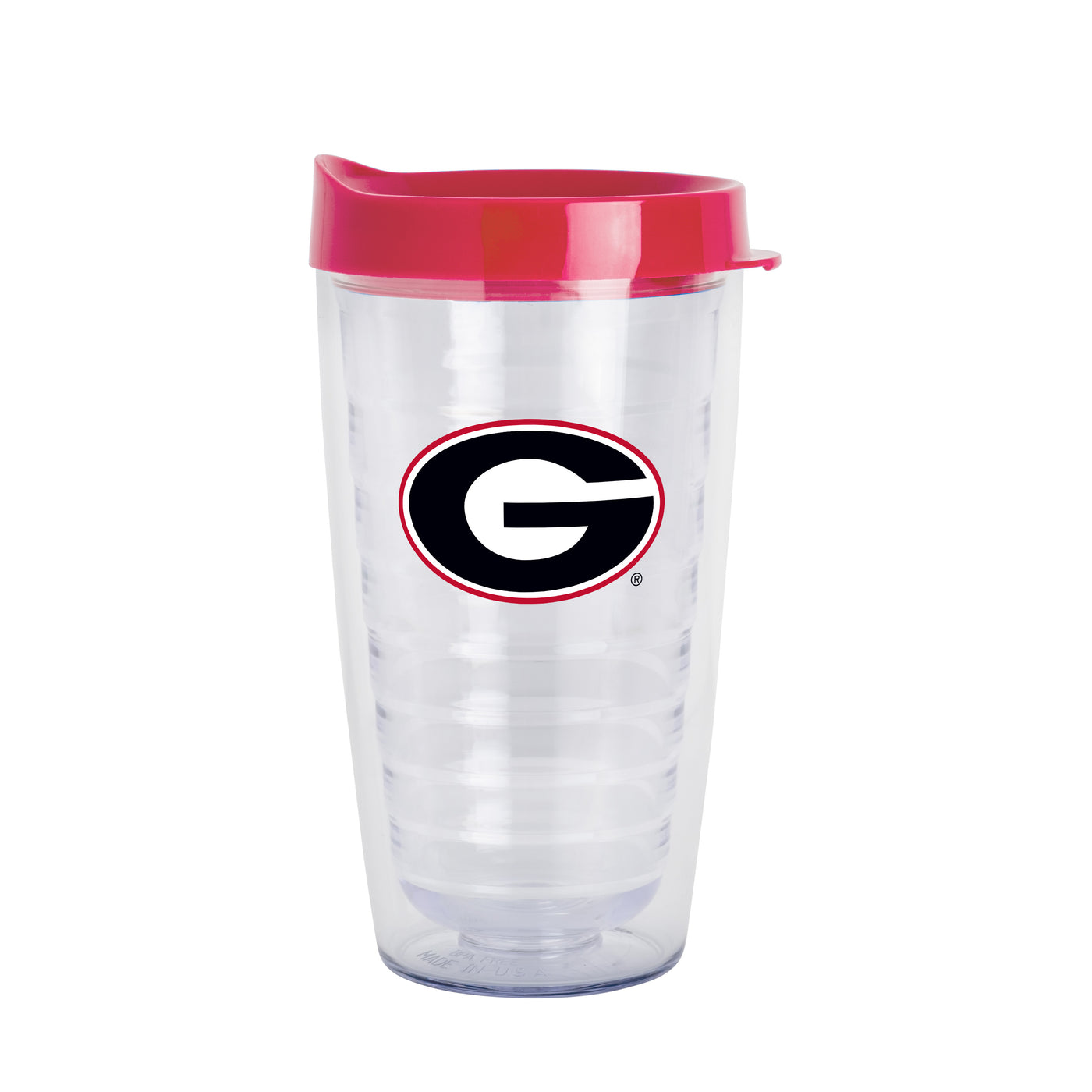 Georgia 16oz Flipside Dbl Wall Clear Tumbler