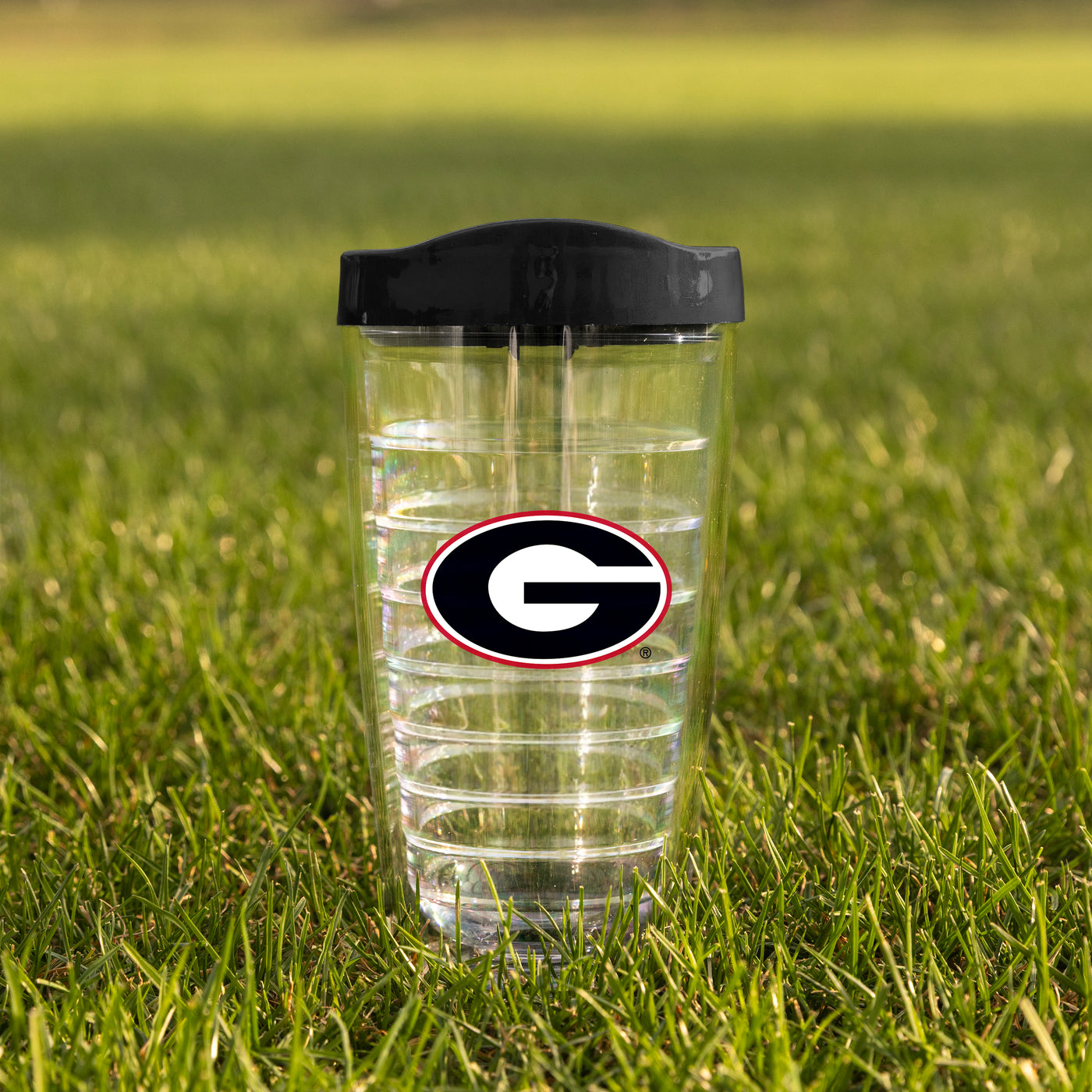 Georgia 16oz Flipside Dbl Wall Clear Tumbler