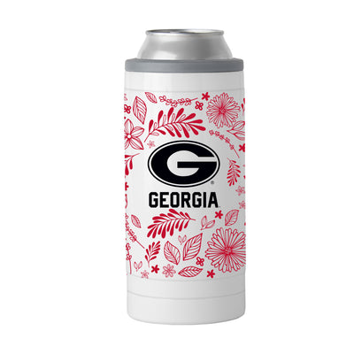 Georgia 12oz Botanical Slim Can Coolie