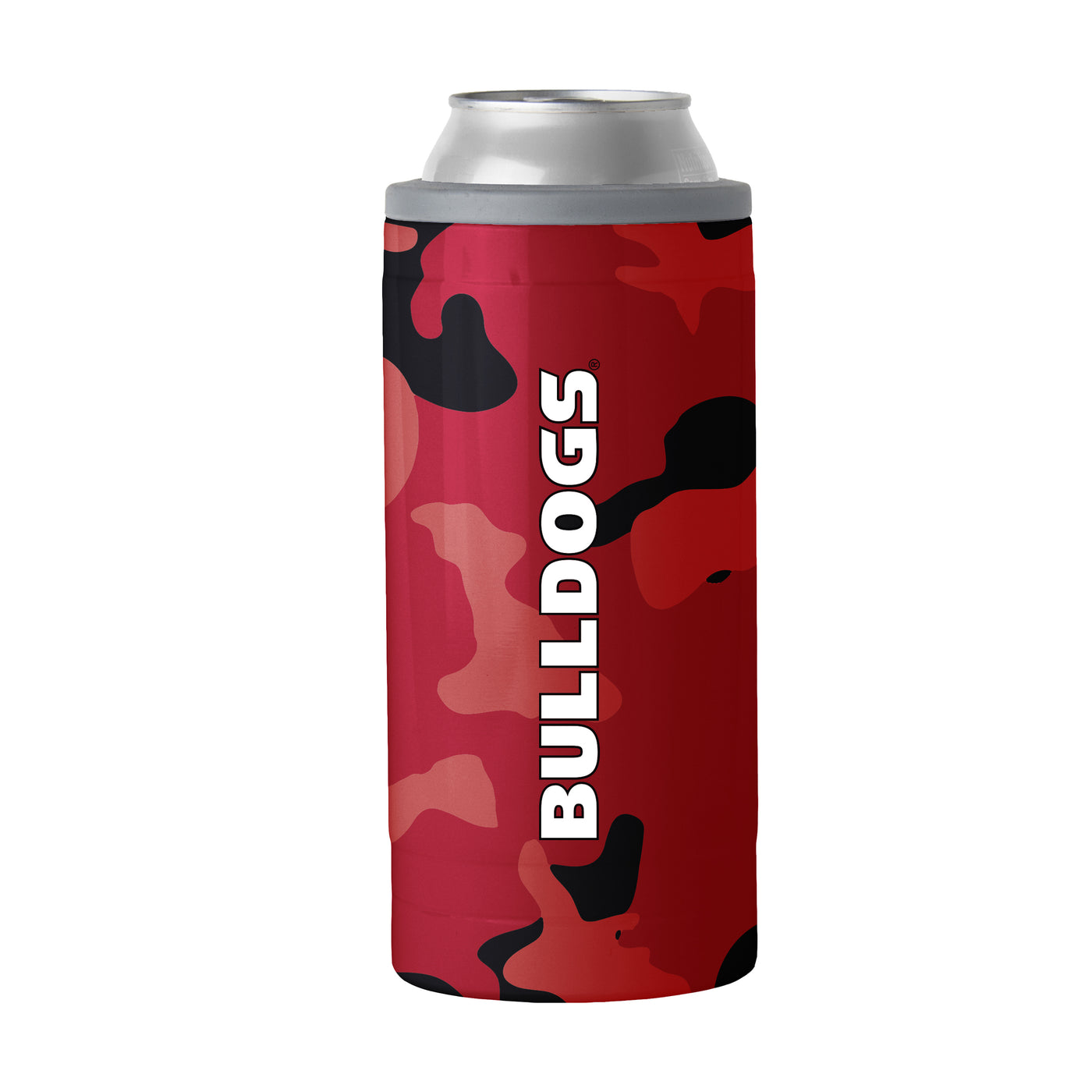 Georgia 12oz Camo Swagger Slim Can Coolie