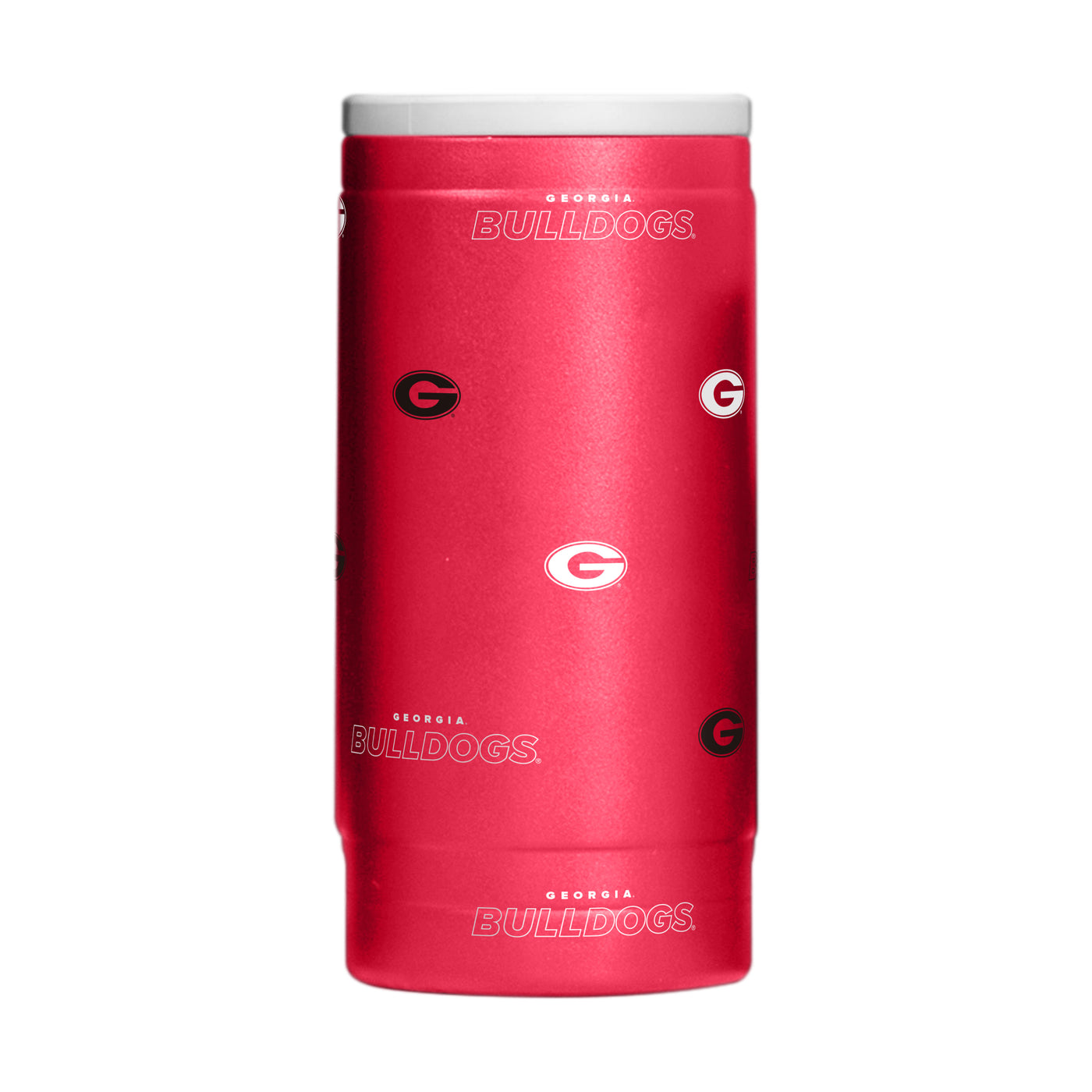 Georgia 12oz Step And Repeat Powdercoat SlimCan Coolie