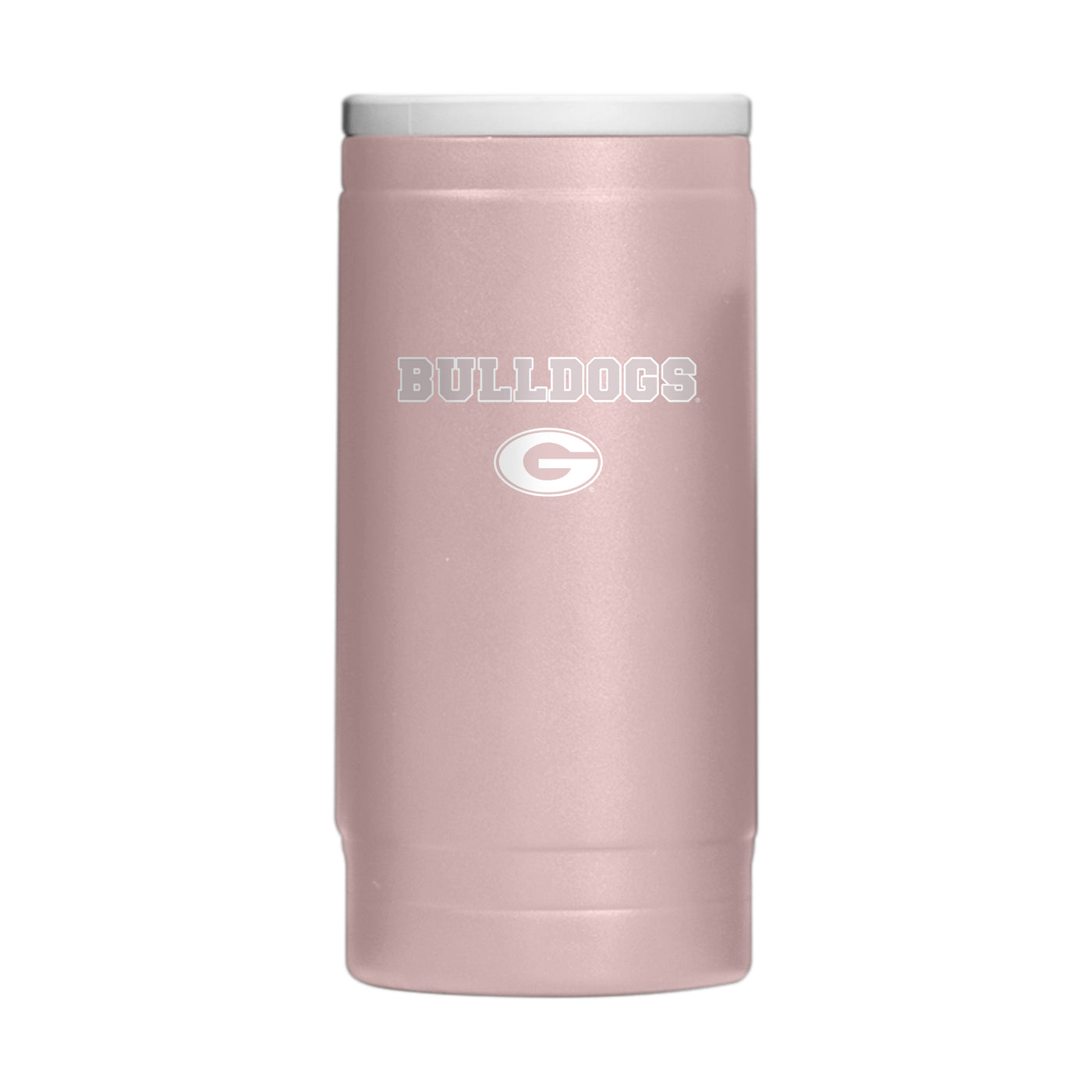 Georgia  Stencil Powder Coat Slim Can Coolie
