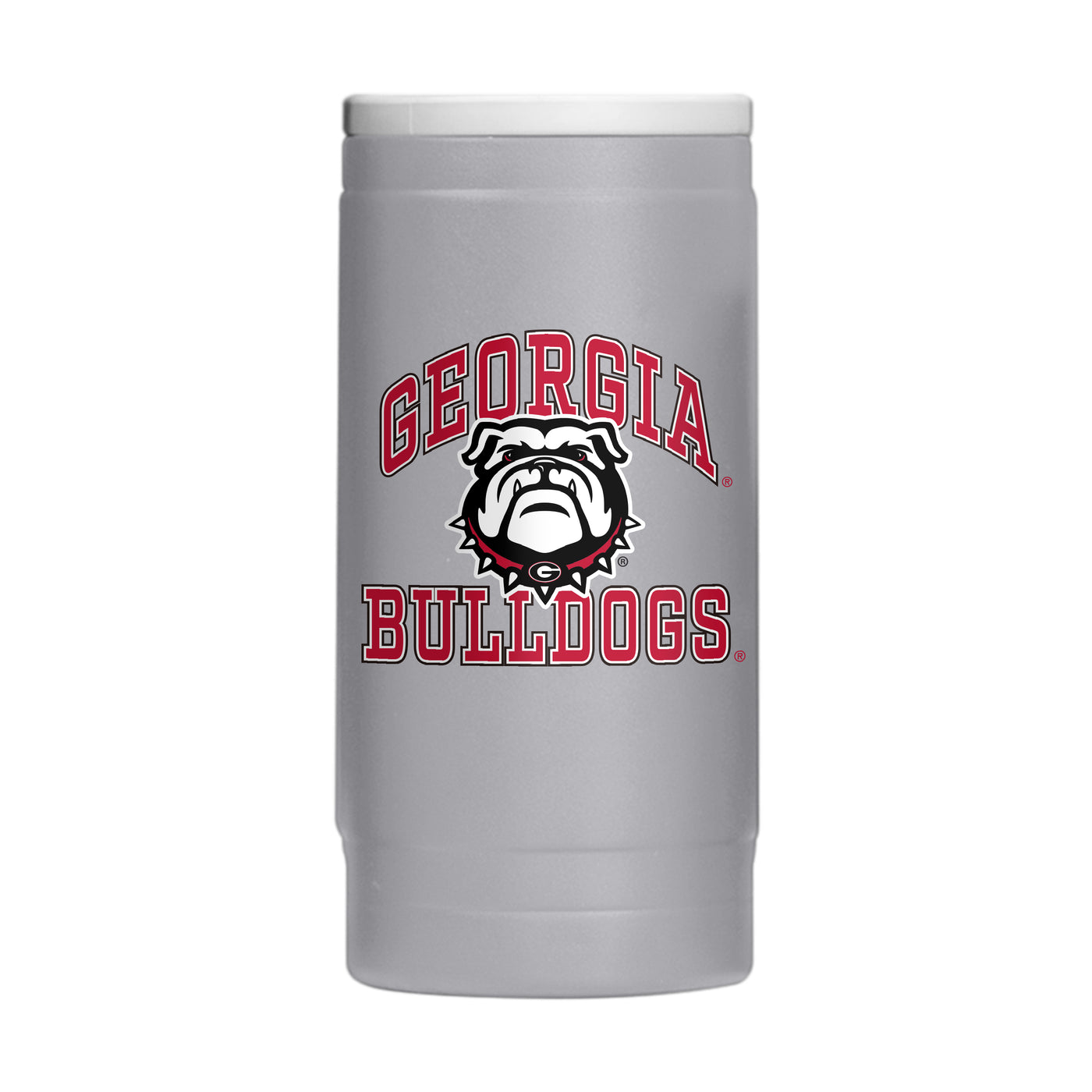 Georgia 12oz Athletic Powder Coat Slim Can Coolie