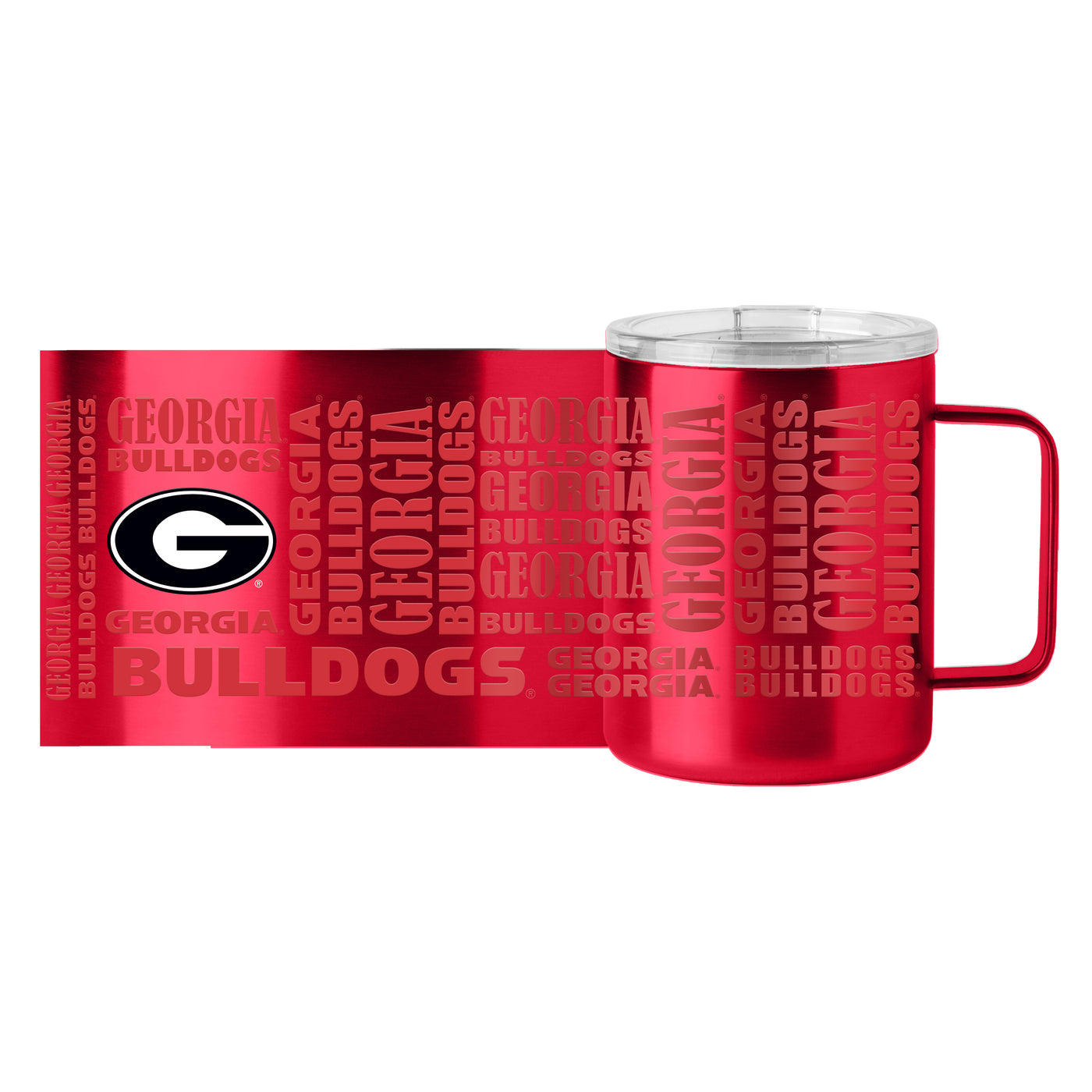 Georgia 15oz Replay Stainless Steel Mug