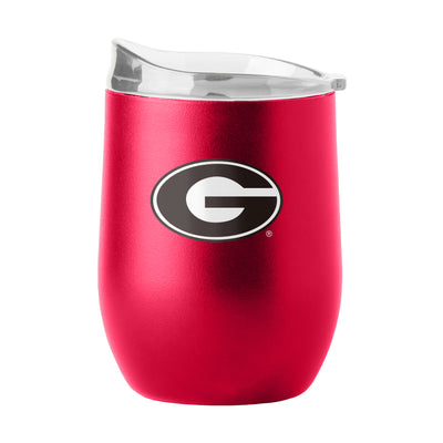 Georgia 16oz Flipside Powder Coat Curved Beverage - Logo Brands