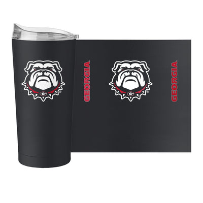 Georgia Alternate Logo 20oz Gameday Powder Coat Tumbler