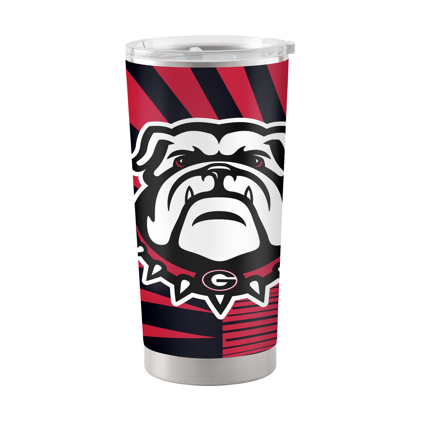 Georgia 20oz Mascot Stainless Steel Tumbler