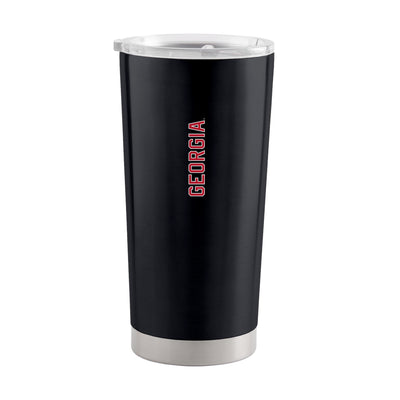 Georgia 20oz Bulldog Black Gameday Stainless Steel Tumbler