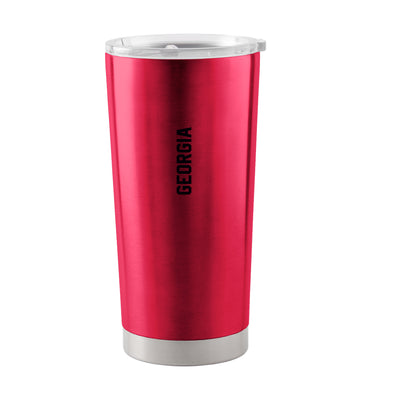 Georgia 1 Color 20oz Gameday Stainless Tumbler