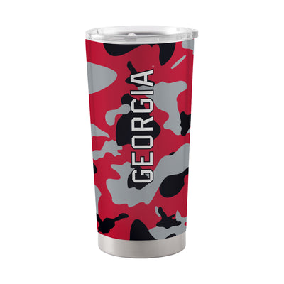Georgia 20oz Camo Stainless Steel Tumbler