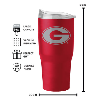 Georgia 30oz Flipside Powder Coat Tumbler - Logo Brands