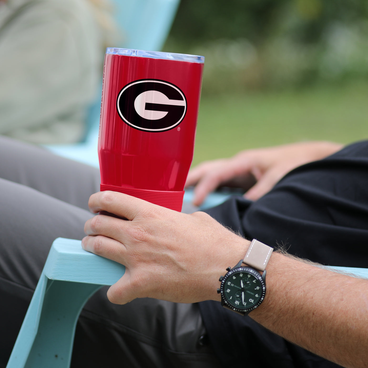 Georgia 30oz Gameday Stainless Tumbler - Logo Brands