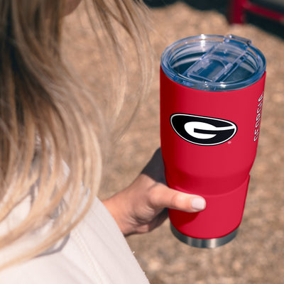 Georgia 30oz Gameday Stainless Tumbler - Logo Brands